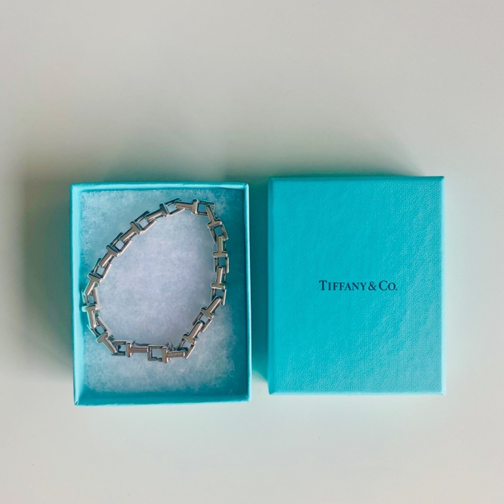 Tiffany and Co. T chain link bracelet - Picture 3 of 4